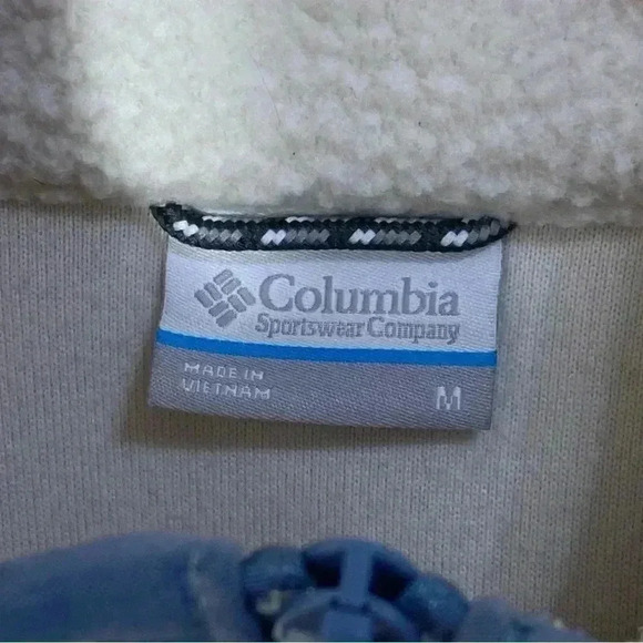 Columbia rugged ridge Sherpa fleece oversized jacket coat size medium gorpcore - Picture 3 of 3